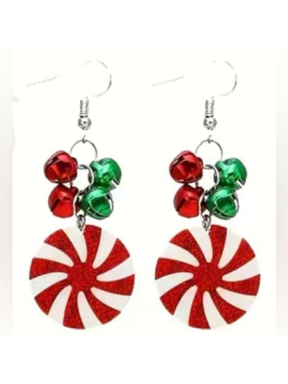 NEW Christmas Starlight Mint Holiday Earrings